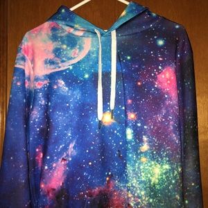 Adult medium galaxy sweatshirt